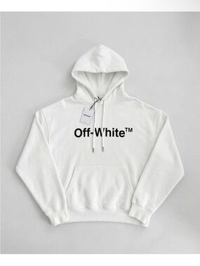 Off-White Costco Exclusive Men's Pullover Hoodie White Brand New